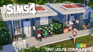 ️Tiny House Community - House of Hope | Sims 4 Stop Motion | NO CC