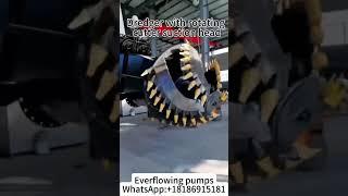 what is dredging?How do a sand dredge pump&cutter suction dredger work?#dredgepump#sandpump#dredging