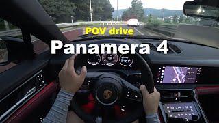 2024 Porsche panamera 4 POV drive