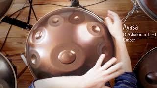 Ayasa Handpan in D Ashakiran 15+1 Ember