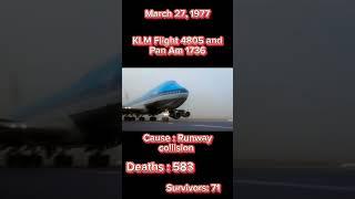 The most terrific disaster in airplane history #KLM and #PanAm