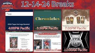 12-14 Heritage, Chronicles, Allen & Ginter, Holiday, Stadium Club, and EEE