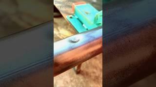 dabe pipe ko kaise ubhare #welding #welder #indiastickwelder