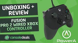 PowerA FUSION Pro 2 Wired Xbox controller (Unboxing + Review) | Console Deals