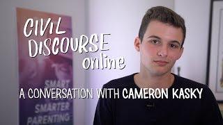 Civil Discourse Online: A Conversation With Cameron Kasky