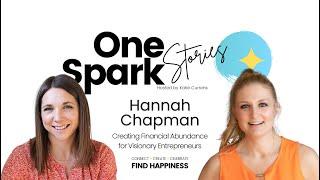 One Spark Stories Hannah Chapman