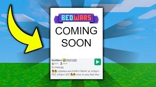 NEW UPDATE WILL CHANGE THE GAME!! (Roblox Bedwars)