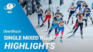 IBU CUP 21/22 Obertilliach Single Mixed Relay Highlights