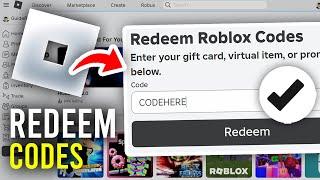 How To Redeem Roblox Codes - Full Guide