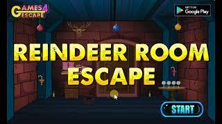 Reindeer Room Escape Walkthrough[Games4Escape]