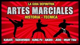 Aprende todo sobre ARTES MARCIALES - La guia definitiva