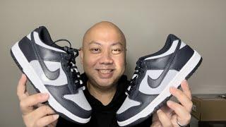 Nike Dunk Low Wolf Grey/Dark Obsidian Full Detail Review