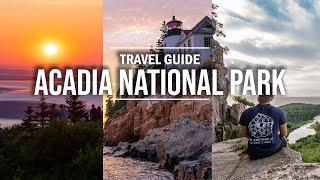 Acadia National Park TOP Things to Do: Cadillac Mountain Sunrise, Beehive, Jordan Pond, & Hikes [4K]