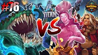 Secret Hunter VS Pure Paladin VS Blood Death Knight | #76 | TITANS | Hearthstone 2023