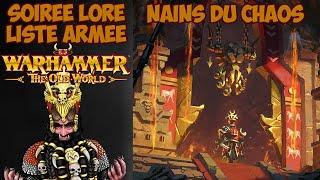 Lore Warhammer avec Gilgak: Liste Nains du Chaos