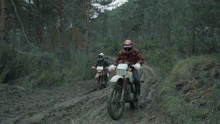 VINTAGE Trail Motorcycles OFF ROAD Trip (Yamaha XT 600 & Honda XR 400 ) 