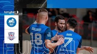 RFS FUTSAL 10:1 TFK SALASPILS | RFS FUTSAL VĀRTI | TELPU FUTBOLA VIRSLĪGA