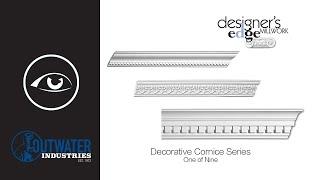 Designer's Edge Millwork: Decorative Cornice Series 1