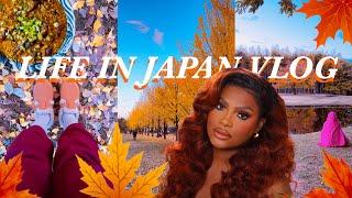 BLACK IN JAPAN | COZY HOMEBODY - COOKING - CLEANING - AUTUMN PARK DATE & More - VLOG #28