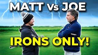 Matt Fryer Vs Joe The Pro: IRONS ONLY At An Open Championship Venue!