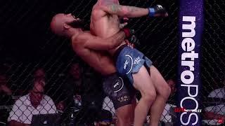 Demetrious Johnson Suplex to Armbar - Slow motion HD