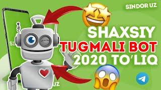 Tugmali bot yasash | Knopkali bot | Manybot da ishlash | Botfather | Telegram bot | SindorUz