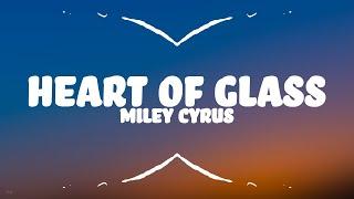 Miley Cyrus - Heart Of Glass (Lyrics) Live from the iHeart Music Festival