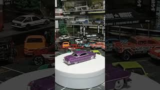 Mini GT Lincoln Capri Hot Rod 1954 #model #car #Purple_Metallic