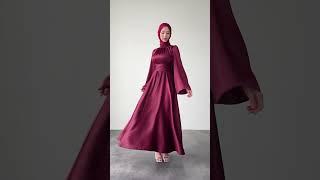 jilbab satin dress tobrut