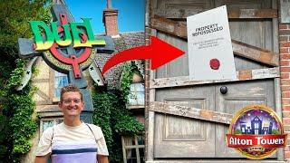 DUEL Is Now CLOSED! What Happens Next To This Alton Towers Dark Ride?