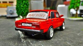 Тюнинг МОДЕЛИ ВАЗ 2107 ПЛЕЙБОЙ 1/43! Про машинки.
