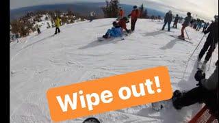 Skier TAKEN DOWN by snowboarder! | One Thousand Hobbies Ep 9