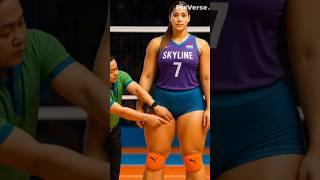 World's tallest female volleyball player in usa  Etallwoman #tallgirlfriend #volleyball #usa #tall