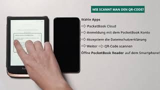 Wie scannt man den QR-Code? PocketBook