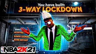 *NEW* BEST LOCKDOWN BUILD is a DEMIGOD in NBA 2K21! *INSANE* Best Build + Badges + Settings! NBA2K21