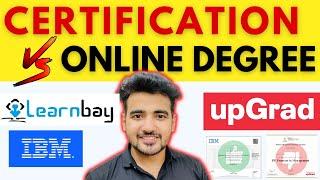 @Learnbay Online Certification Course Vs Upgrad Online Degree | Honest Review