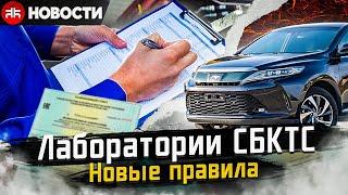 ИСПЫТАТЕЛЬНЫЕ ЛАБОРАТОРИИ / СБКТС / СРОКИ ОФОРМЛЕНИЯ