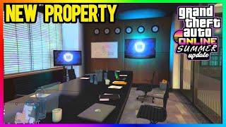 GTA ONLINE NEW SUMMER DLC PROPERTY 2025, Police FIB Business Interior, GTA 6 Trailer 2 (GTA5 Update)
