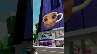 Ballerina Cappuccina in a big screen  #shorts