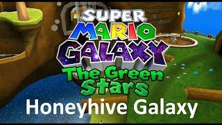 SMG The Green Stars | Honeyhive Galaxy  | 100% Walkthrough