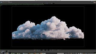 Renderman 24.2 Clouds almost realtime Multiscatter with Aggregated Volumes: Full Disney Cloudset x 3