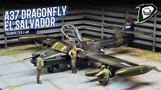 A37 DRAGONFLY TRUMPETER FUERZA AEREA SALVADOREÑA