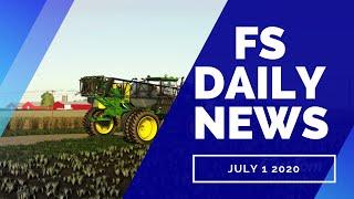 FS DAILY NEWS!!! John Deere 4940, New Gooseneck Trailers, And Testing List | Farming Simulator 19