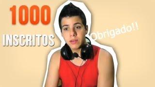 1.000 INSCRITOS - AGRADECIMENTOS!!