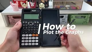 How to  Plot the Graphs in NEWYES Scientific Calculator es991#newyes #scientificcalculator