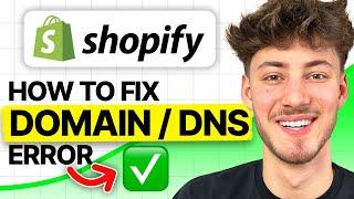 How To Fix Domain/DNS Error in Shopify (2024)