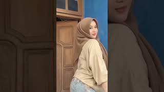 cewek Tiktok pake daster goyang pargoy hot | tante pemersatu bangsa | tiktok dance challenge #shorts