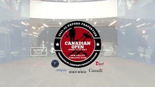 Live Squash: Oxford Properties Canadian Open 2022 - Finals