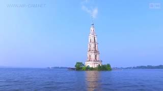 Россия г.Колязин Колокольня Никольского собора / Russia  Kolyazin The flooded belltower