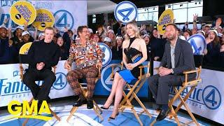 'The Fantastic Four' cast discusses new film